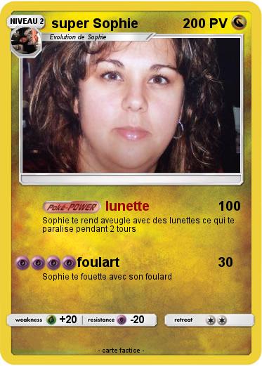 Pokemon super Sophie