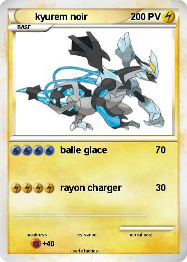 Pokemon kyurem noir