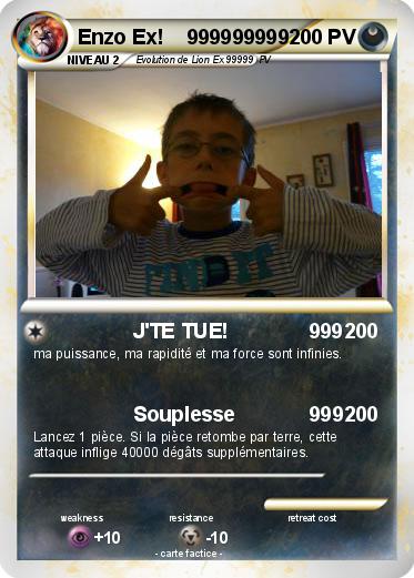 Pokemon Enzo Ex!    999999999