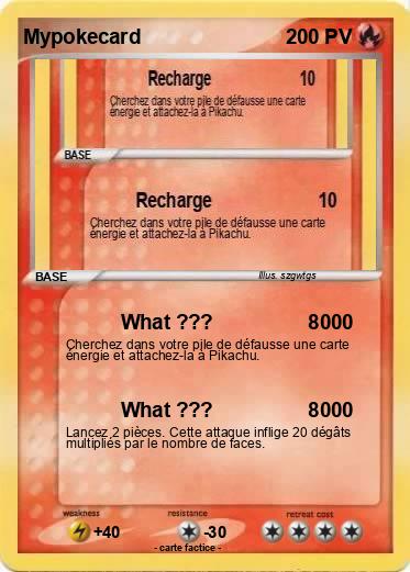 Pokemon Mypokecard