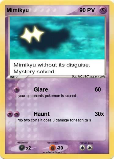 Pokemon Mimikyu