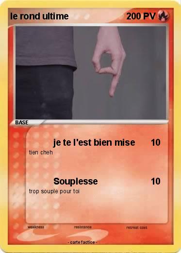 Pokemon le rond ultime
