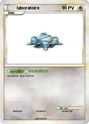 Pokemon laboratoire