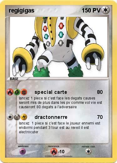 Pokemon regigigas 