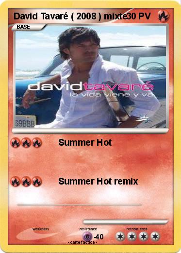 Pokemon David Tavaré ( 2008 ) mixte