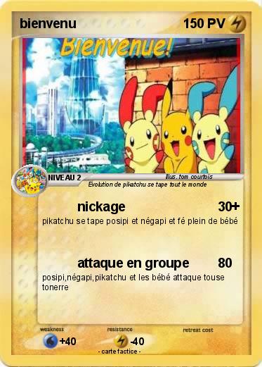 Pokemon bienvenu