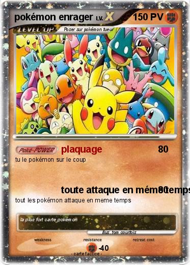 Pokemon pokémon enrager