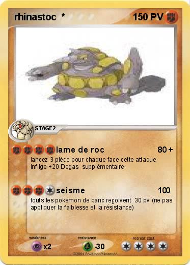 Pokemon rhinastoc  *