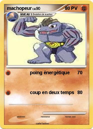 Pokemon machopeur