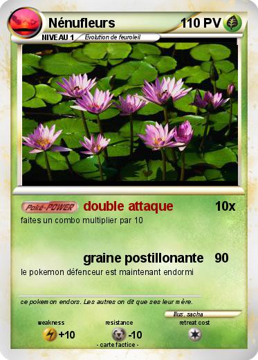 Pokemon Nénufleurs