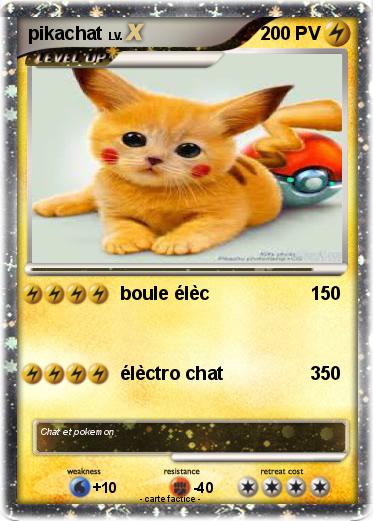 Pokemon pikachat