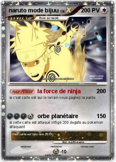 Pokemon naruto mode bijuu