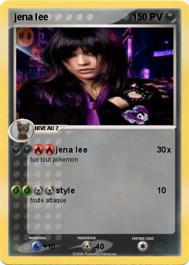 Pokemon jena lee