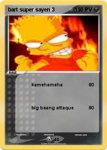 Pokemon bart super sayen 3