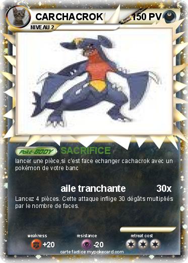 Pokemon CARCHACROK
