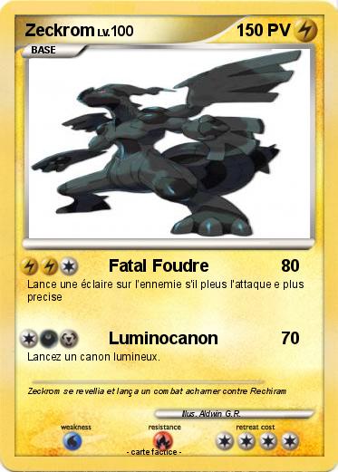 Pokemon Zeckrom