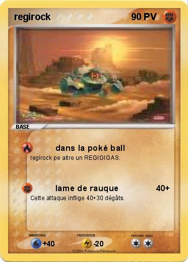 Pokemon regirock