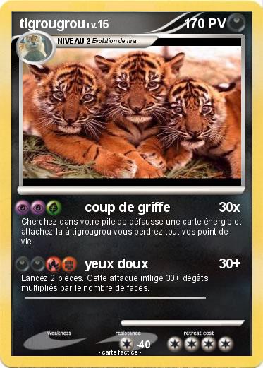 Pokemon tigrougrou