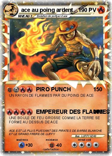 Pokemon ace au poing ardent