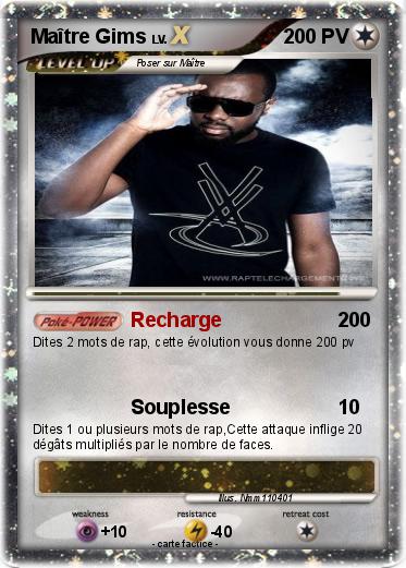 Pokemon Maître Gims