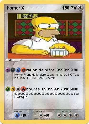 Pokemon homer X