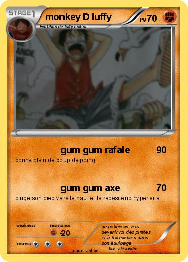 Pokemon monkey D luffy