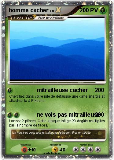 Pokemon homme cacher