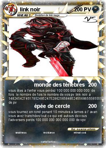 Pokemon link noir