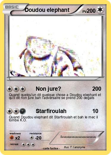 Pokemon Doudou elephant
