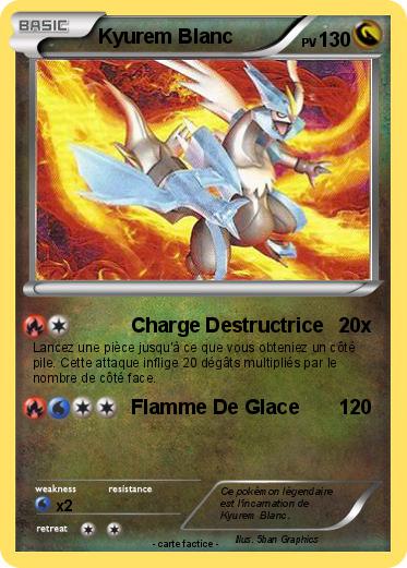 Pokemon Kyurem Blanc
