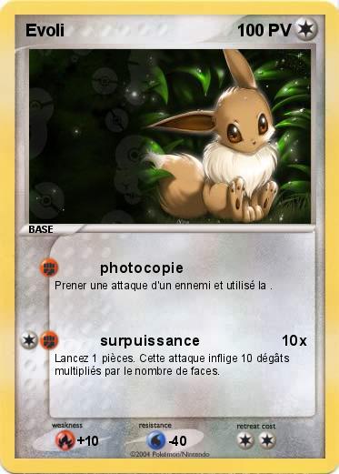 Pokemon Evoli 