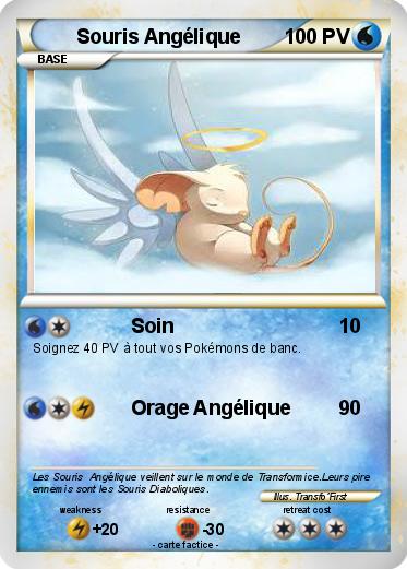 Pokemon Souris Angélique