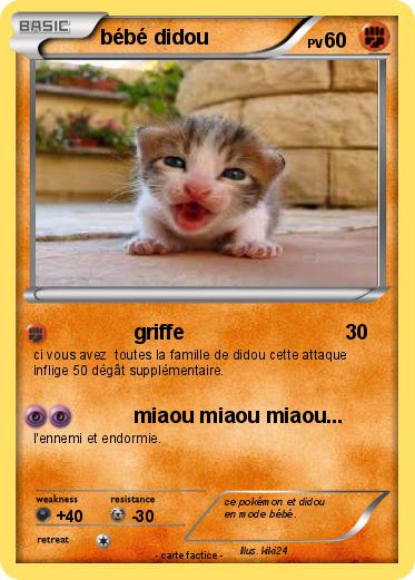 Pokemon bébé didou