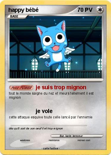 Pokemon happy bébé