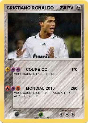 Pokemon CRISTIANO RONALDO     2