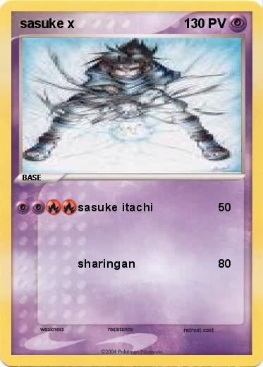 Pokemon sasuke x