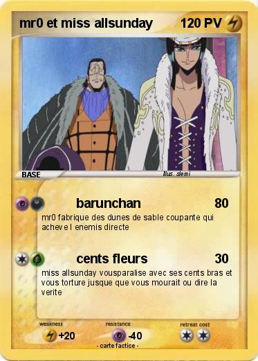 Pokemon mr0 et miss allsunday