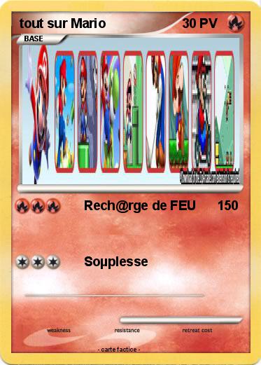 Pokemon tout sur Mario