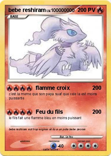 Pokemon bebe reshiram