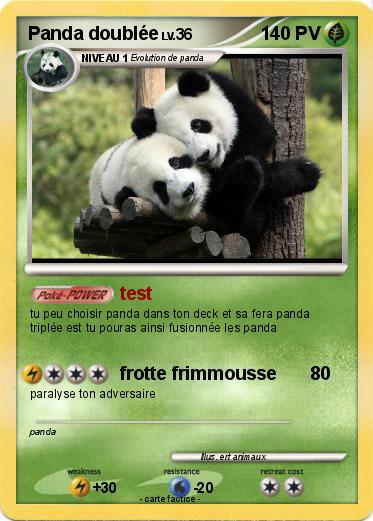 Pokemon Panda doublée