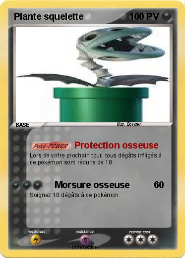 Pokemon Plante squelette