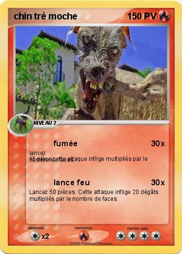 Pokemon chin tré moche