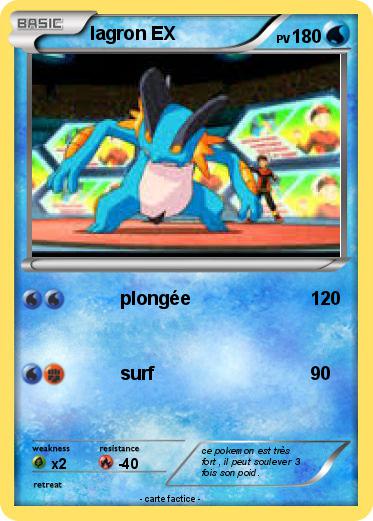 Pokemon lagron EX
