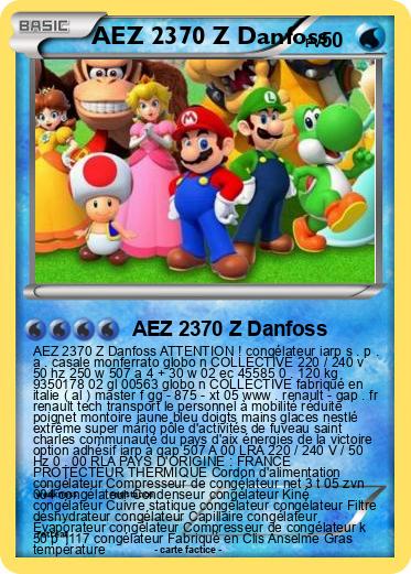 Pokemon AEZ 2370 Z Danfoss