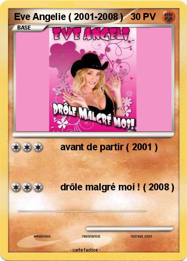 Pokemon Eve Angelie ( 2001-2008 )