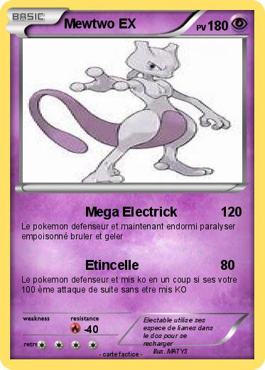 Pokemon Mewtwo EX