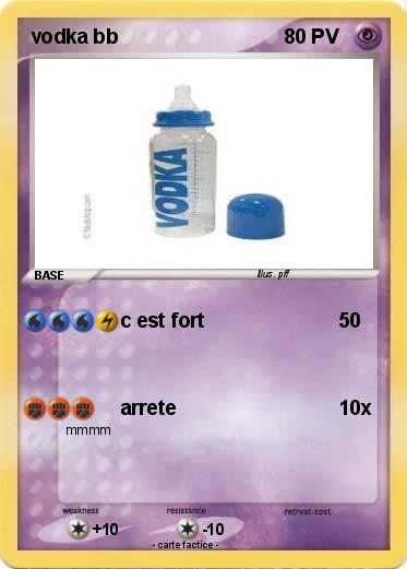 Pokemon vodka bb