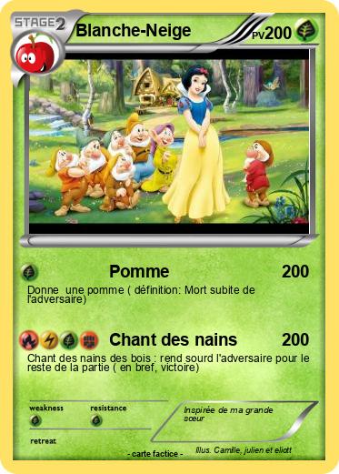 Pokemon Blanche-Neige