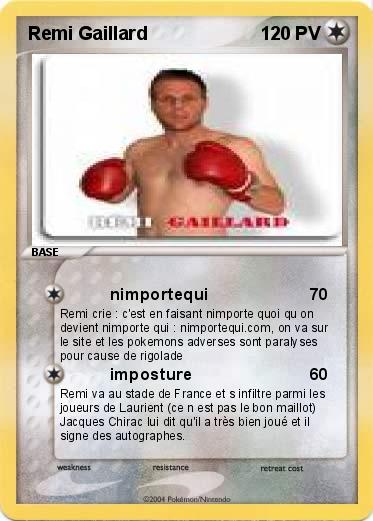 Pokemon Remi Gaillard