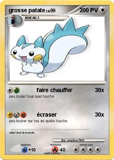 Pokemon grosse patate